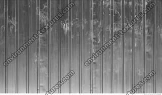 metal corrugated plates bare